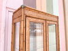 Faux Bamboo and Rattan Cabinet