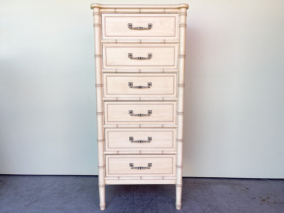 Palm Beach Faux Bamboo Lingerie Chest