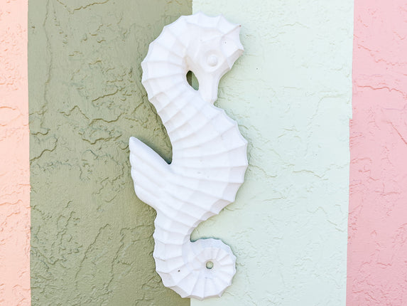 Old Florida Concrete Seahorse