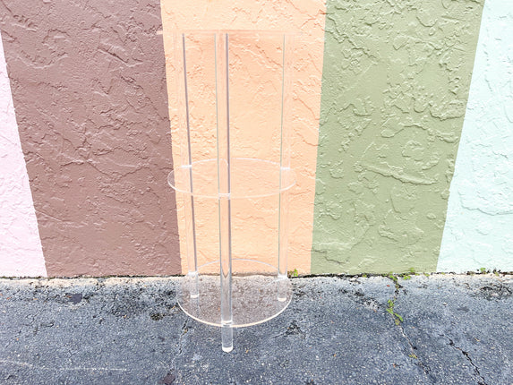 Lucite Plant Stand