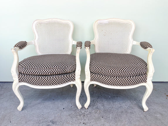 Warehouse Wednesday Sale: Pair of Regency Bergère Chairs