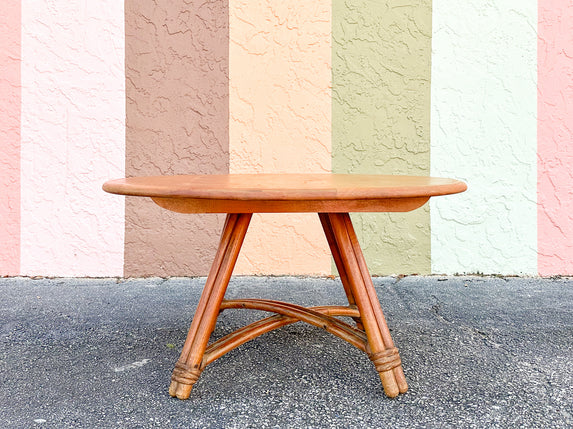 Heywood Wakefield Ashcraft Revolving Coffee Table