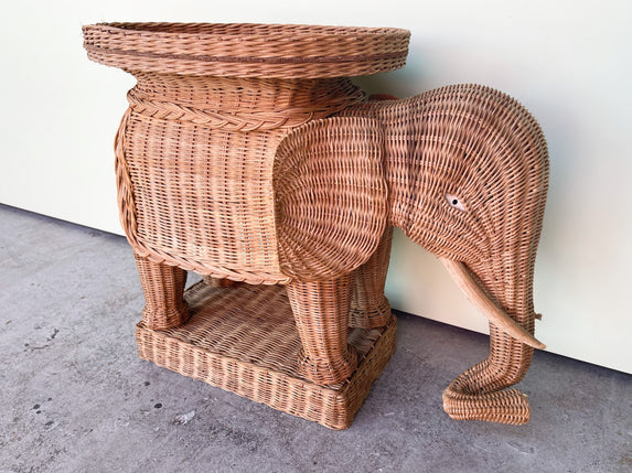 Wicker Elephant