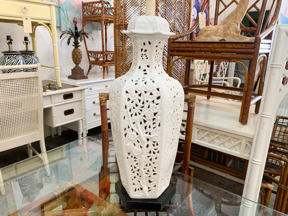 Palm Beach Chic Pierced Lamp