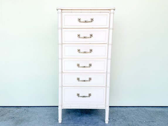 Faux Bamboo Lingerie Chest