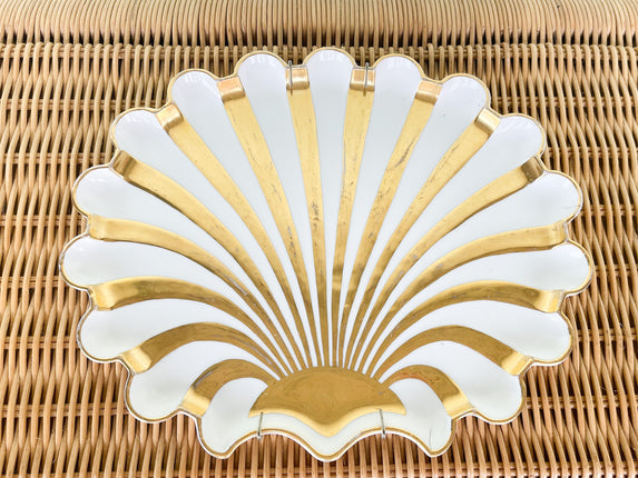 Art Deco Shell Platter