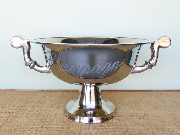Large Silver Champagne Bucket