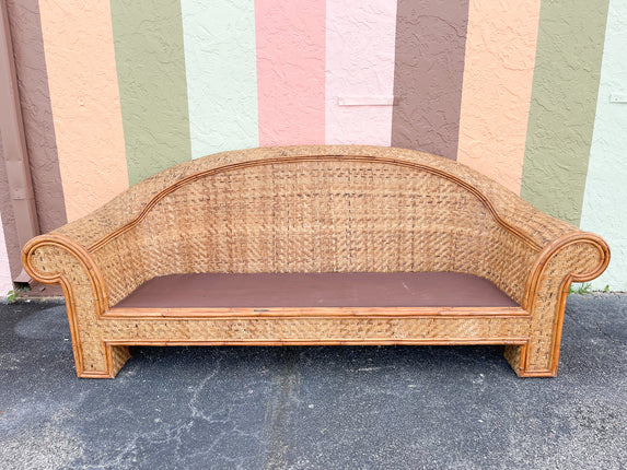 Ralph Lauren Rattan Sofa