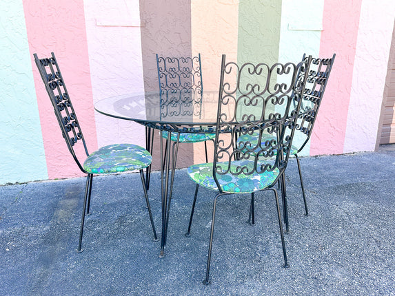 Arthur Umanoff Whimsical Outdoor Dining Set