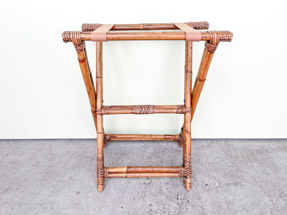 Rattan Luggage Rack