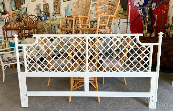 Ficks Reed Pagoda King Headboard