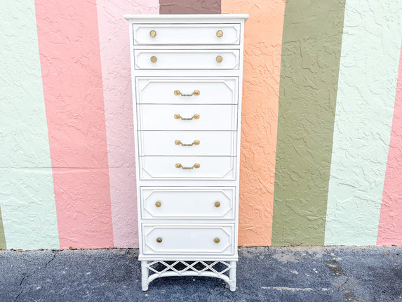 Ficks Reed Faux Bamboo Lingerie Dresser