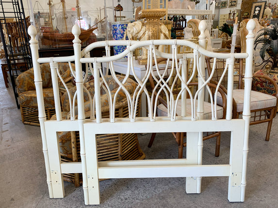 Pair of Twin Criss Cross Headboards