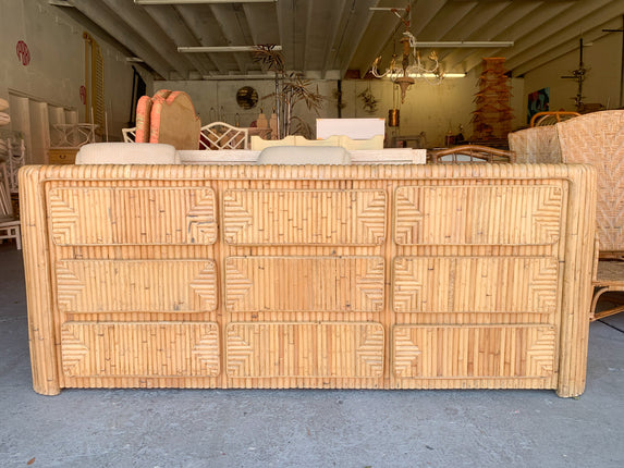 Island Style Triple Bamboo Dresser