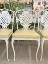 Palm Beach Woodard Patio Set + Four  Chairs