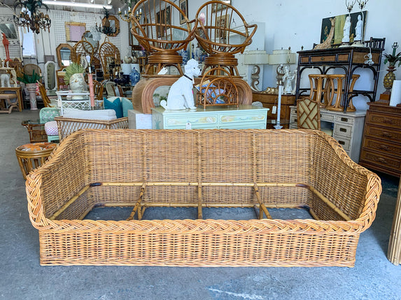 Wicker Works Rattan Sofa