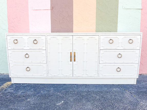 Faux Bamboo Omega Dresser