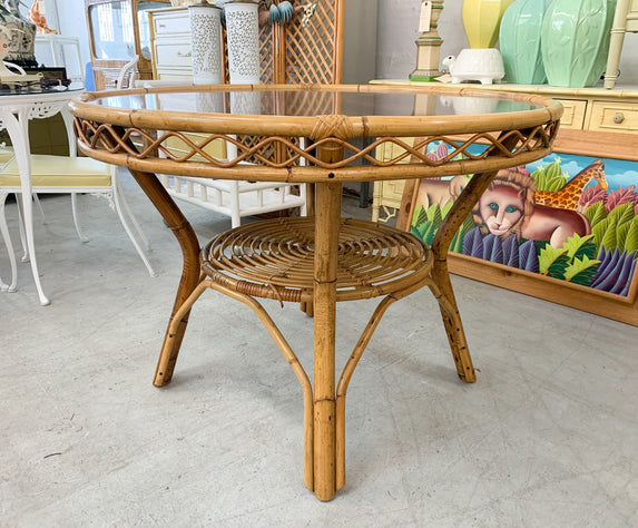 Island Chic Rattan Flip Top Game Table