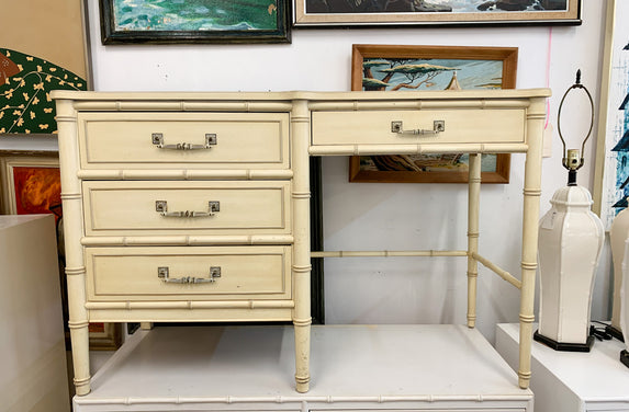 Faux Bamboo Desk