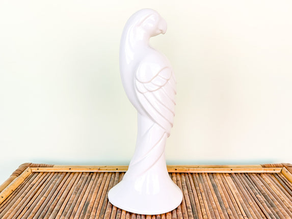 Palm Beach Chic Haeger Ceramic Parrot