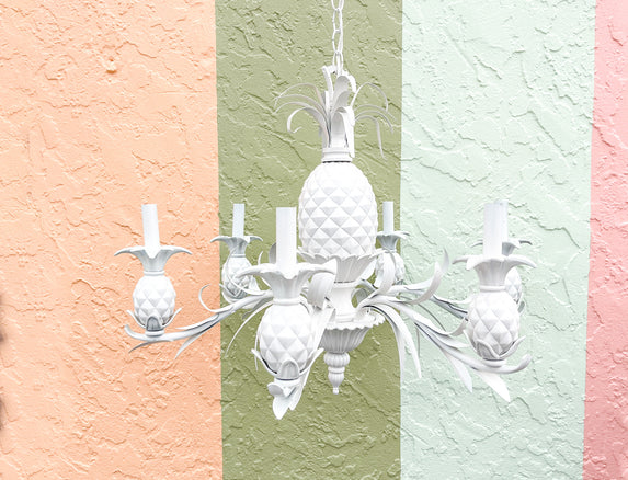 Palm Beach Pineapple Chandelier