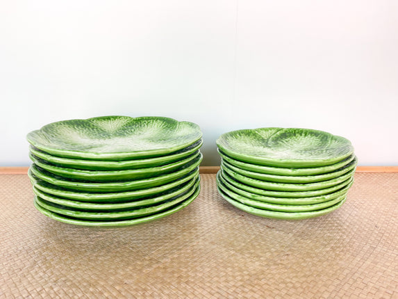 Set of Italian Cabbage Plates