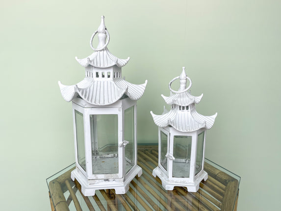 Pair of Pagoda Lanterns