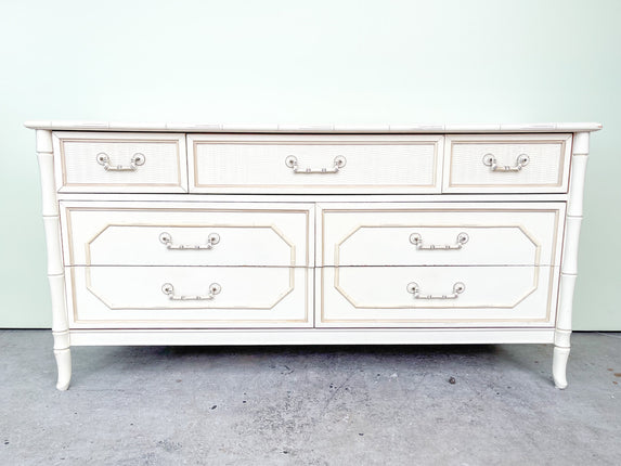 Faux Bamboo Dresser