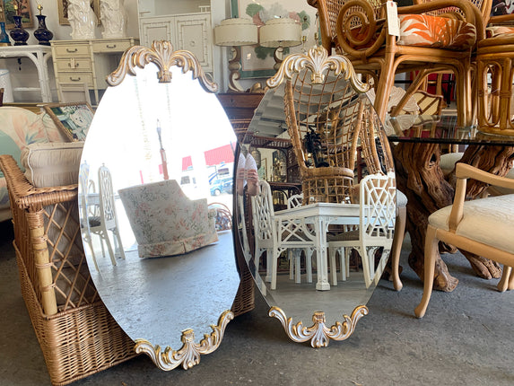 Pair of Hollywood Regency Mirrors