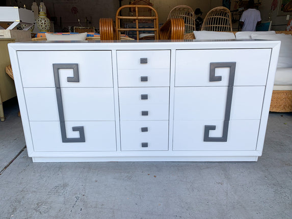 Kittinger Style Greek Key Dresser