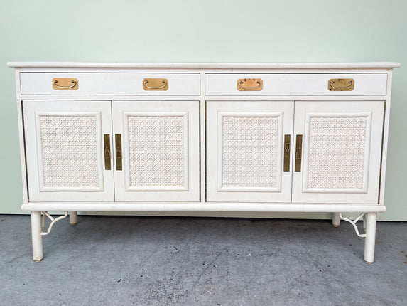 Ficks Reed Rattan and Cane Server