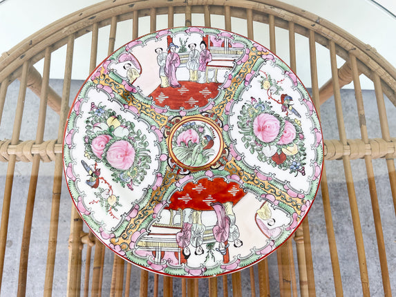 Rose Medallion Style Plate