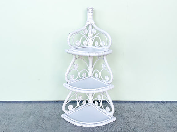 Cute Fiddlehead Corner Shelf