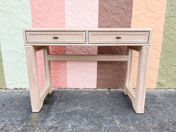 Ficks Reed Rattan Desk