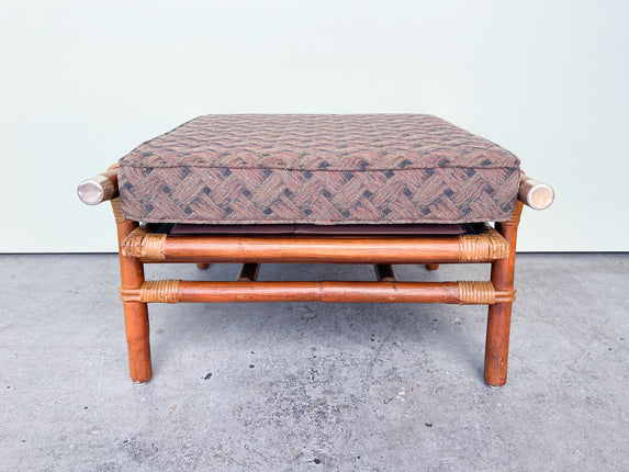 Ficks Reed Rattan Ottoman