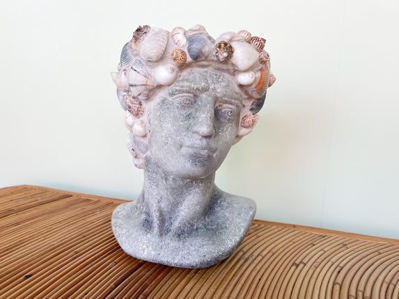 Petite Shellegance Bust Cachepot