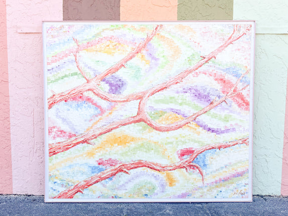 Large Scale Colorful Confetti Original Art