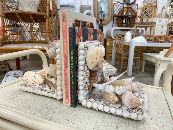 Pair of Seashell Bookends