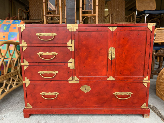 Century Oversized Chest with Brass Detail