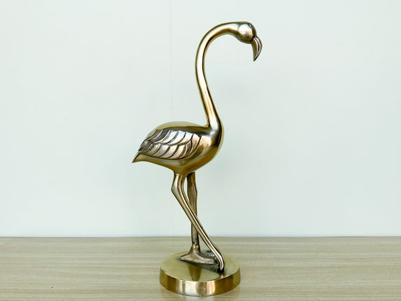 Brass Flamingo