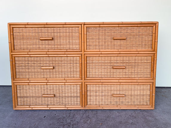 Island Style Faux Bamboo Dresser