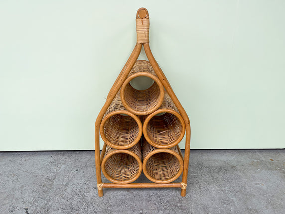 Rattan Wine Rack