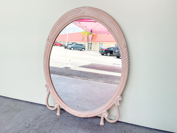 Nautical Chic Rope Knot Mirror