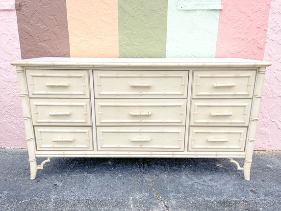 Palm Beach Faux Bamboo Dresser