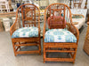 Pair of High Back Brighton Style Chairs