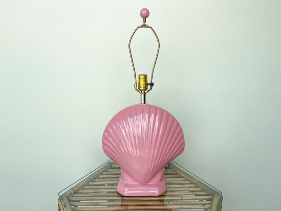 Pink Chic Shell Lamp