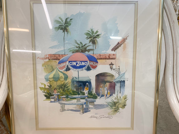 Cinzano by Norman Scofield