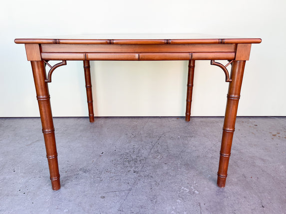 The Breakers Faux Bamboo Game Table