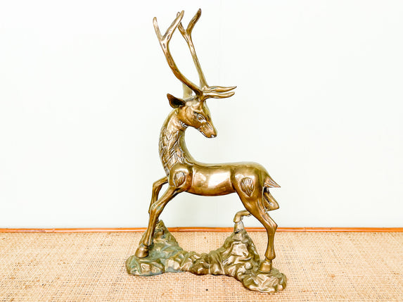 Brass Reindeer