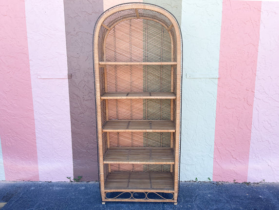 Island Style Rattan Etagere